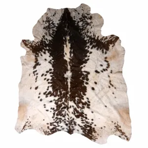 208-19 Cow Skin Hair on Hide 100% Pure Cow Hide Large Decorative/Carpet/Rug/Wall Leather