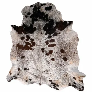 208-4 Cow Skin Hair on Hide 100% Pure Cow Hide Large Decorative/Carpet/Rug/Wall Leather