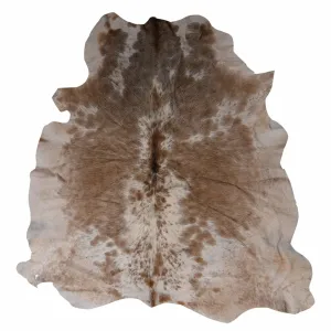 208-8 Cow Skin Hair on Hide 100% Pure Cow Hide Large Decorative/Carpet/Rug/Wall Leather