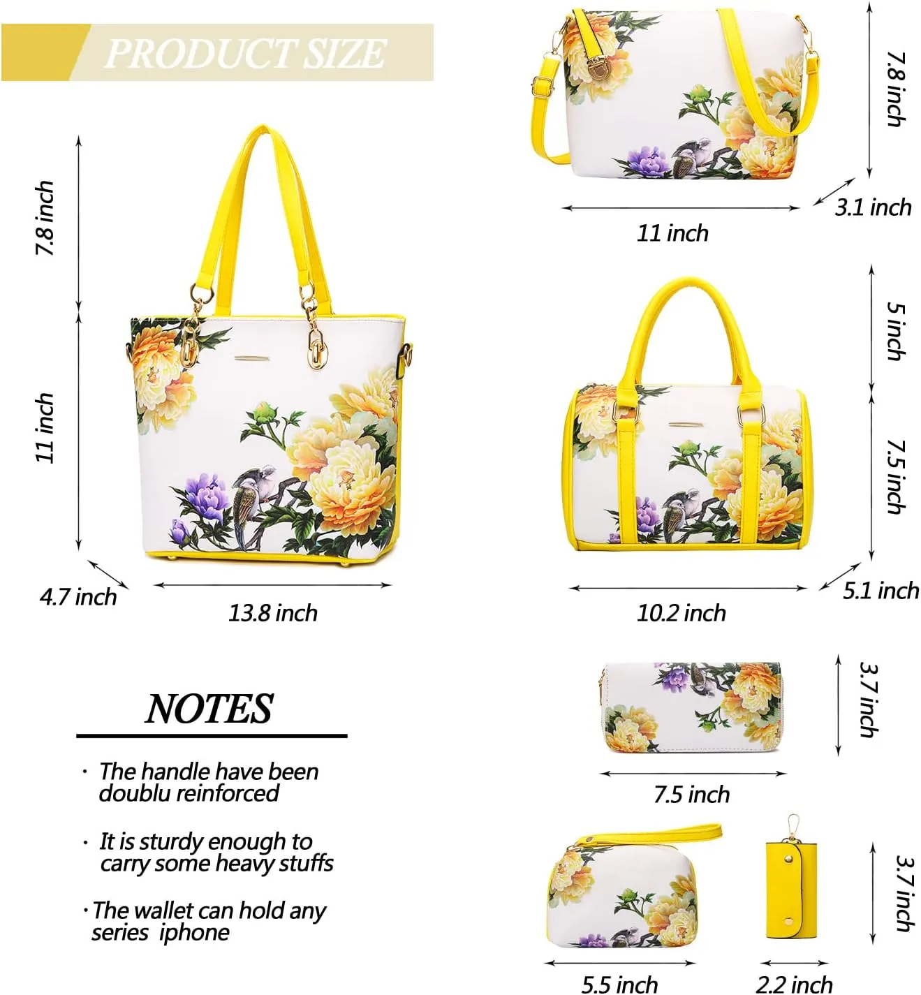 2E-youth Designer Purses and Handbags for Women Satchel Shoulder Bag Tote Top Handle Bag