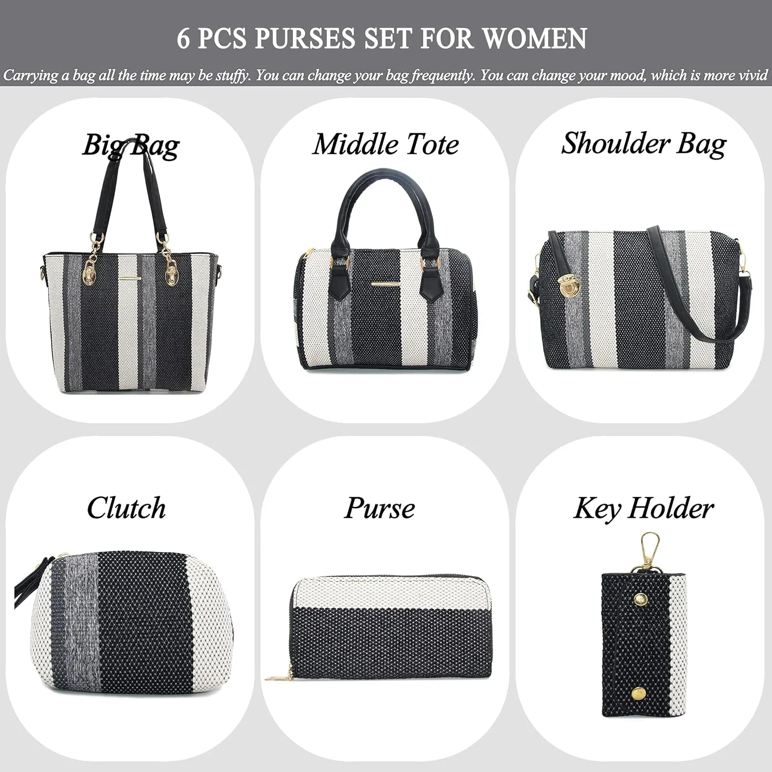 2E-youth Designer Purses and Handbags for Women Satchel Shoulder Bag Tote Top Handle Bag