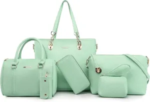 2E-youth Designer Purses and Handbags for Women Satchel Shoulder Bag Tote Top Handle Bag
