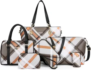2E-youth Designer Purses and Handbags for Women Satchel Shoulder Bag Tote Top Handle Bag