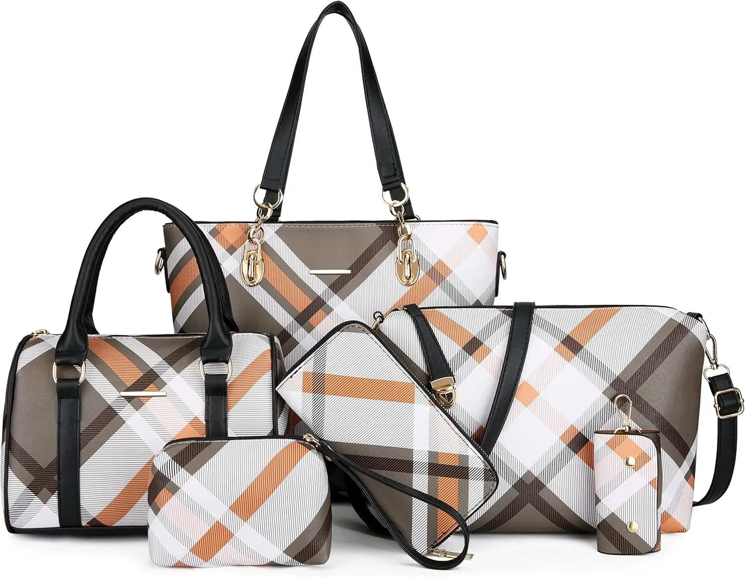 2E-youth Designer Purses and Handbags for Women Satchel Shoulder Bag Tote Top Handle Bag