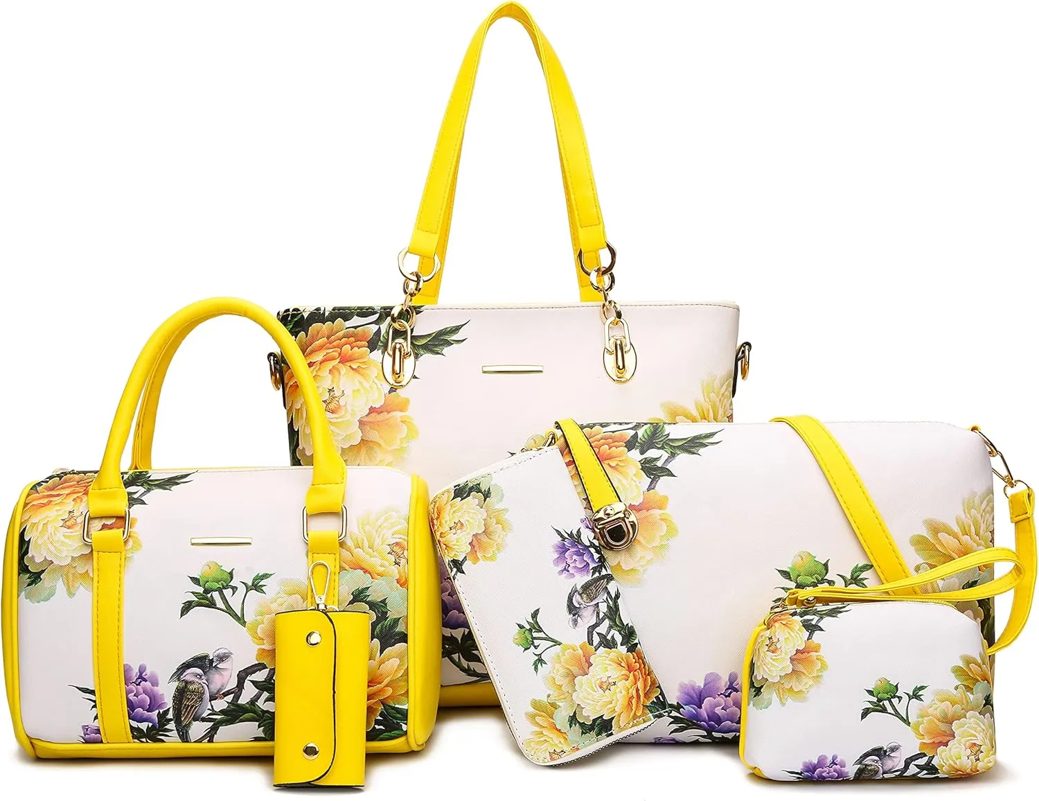2E-youth Designer Purses and Handbags for Women Satchel Shoulder Bag Tote Top Handle Bag