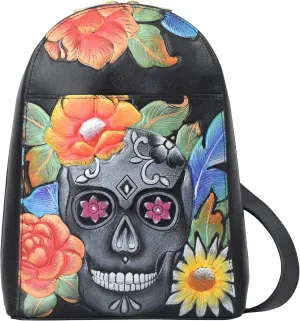 Anuschka Women’s Original Hand-Painted Genuine Leather Sling Bag, Made in India