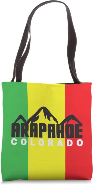 Arapahoe CO Rasta Jamaican Arapahoe Colorado Locals Rad Tote Bag