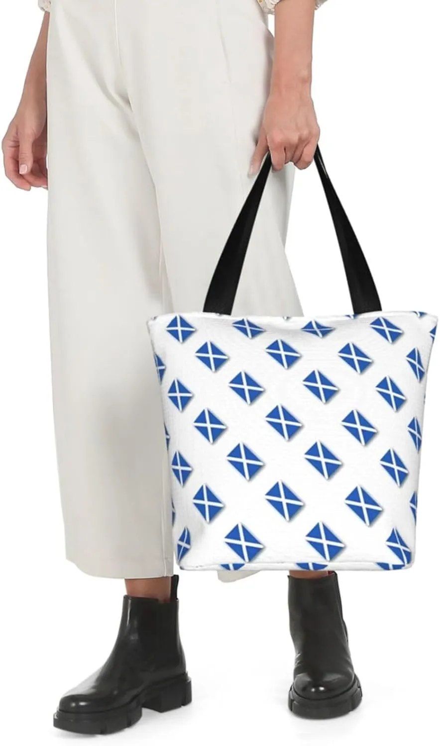 Army Camo Tote Bag For Women Lightweight Shoulder Bags Shopping Handbags With Zipper