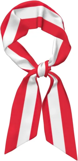Austrian flag print Head Scarf Hair Neck Scarves For Women Purse Bag Handbags Silky Long Thin Satin Headscarf