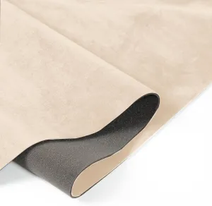 Automotive Headliner Suede Car Roof Fabric Replacement with Foam Backing Interior Replacement and DIY Repair Material (Beige, 40 * 60')