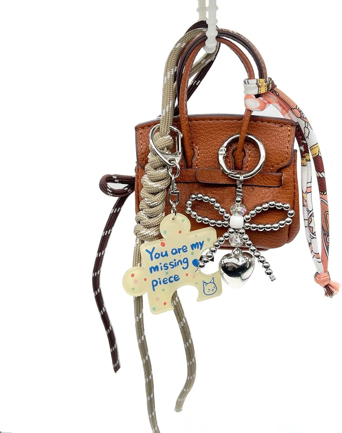 Bag Purse Charms for Handbag Women Cute mini Handbag Key Chains Decorative Pendant