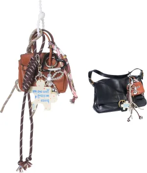Bag Purse Charms for Handbag Women Cute mini Handbag Key Chains Decorative Pendant