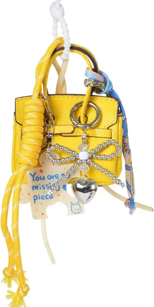 Bag Purse Charms for Handbag Women Cute mini Handbag Key Chains Decorative Pendant
