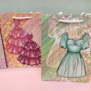 Barbie Dress Paper Gift Bag