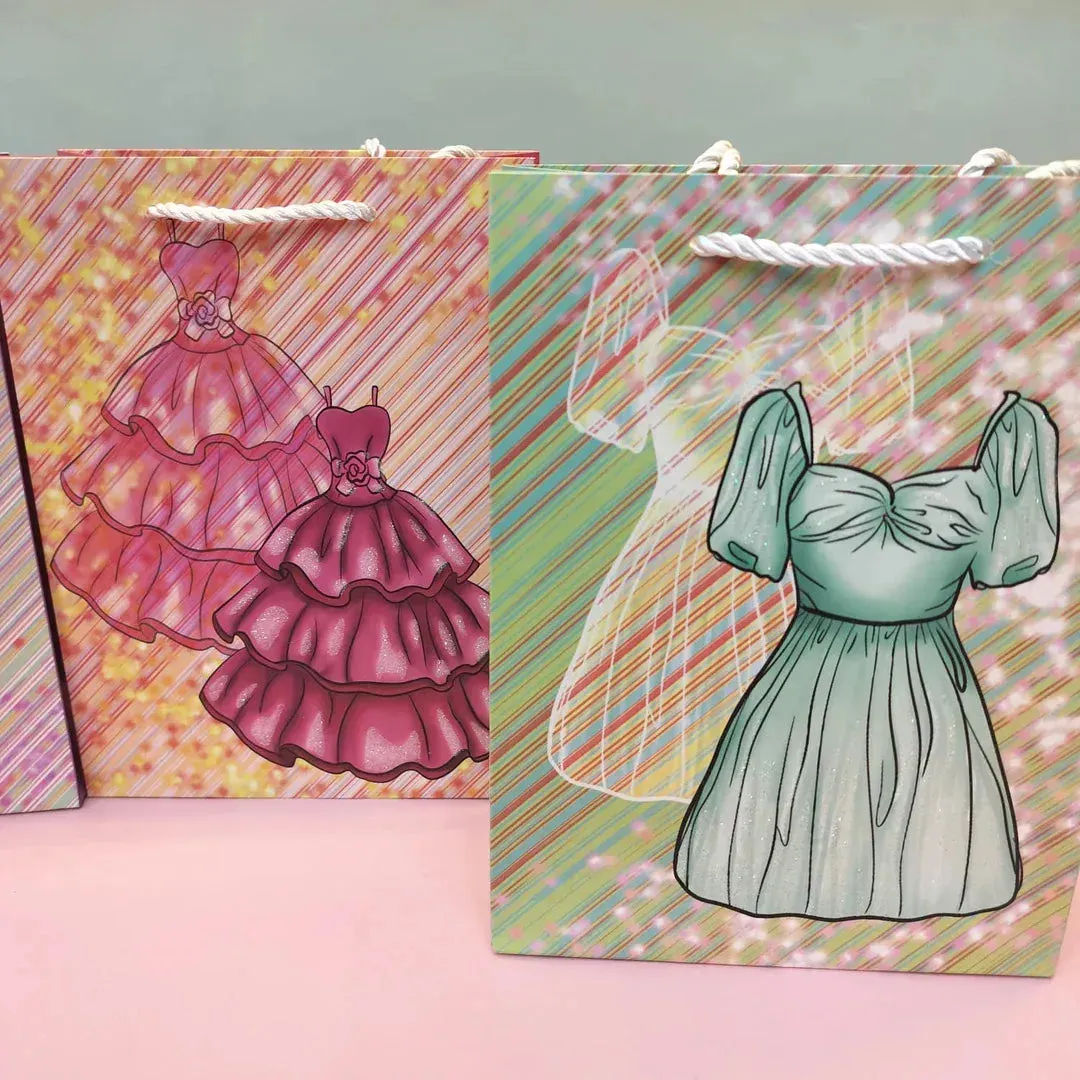 Barbie Dress Paper Gift Bag