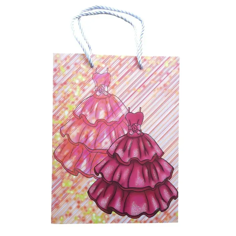 Barbie Dress Paper Gift Bag