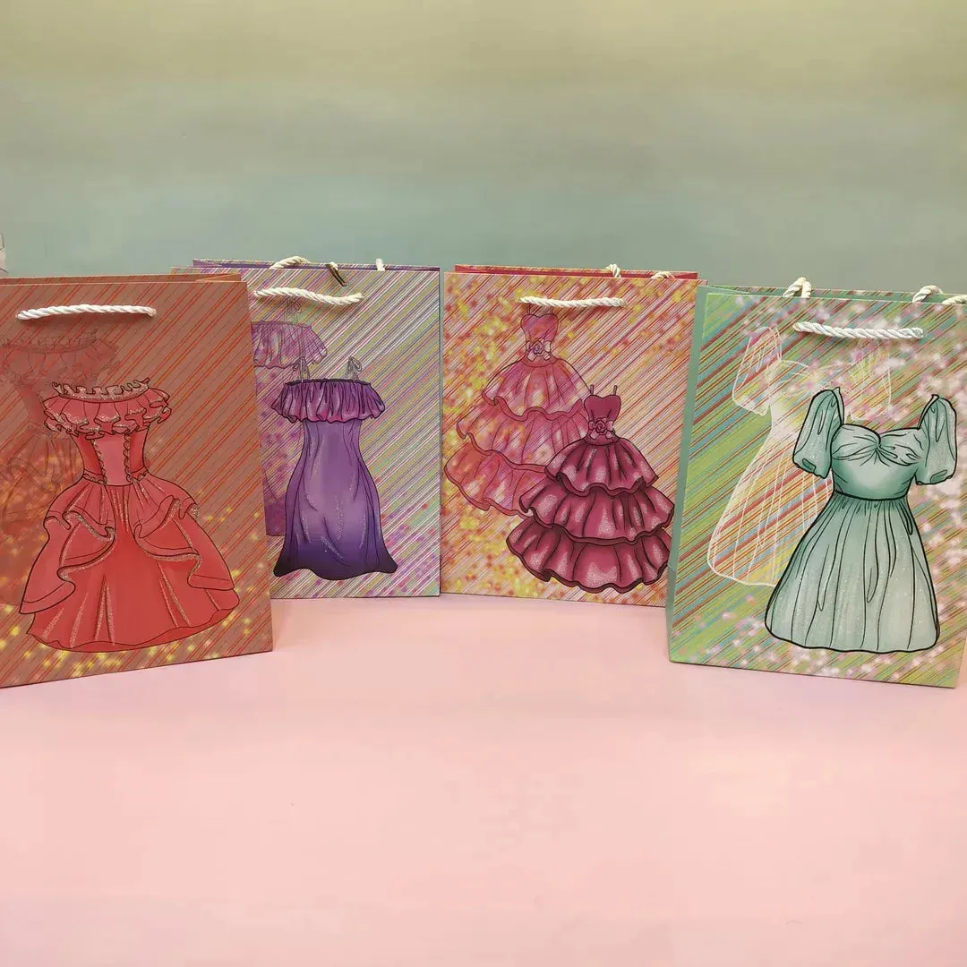 Barbie Dress Paper Gift Bag