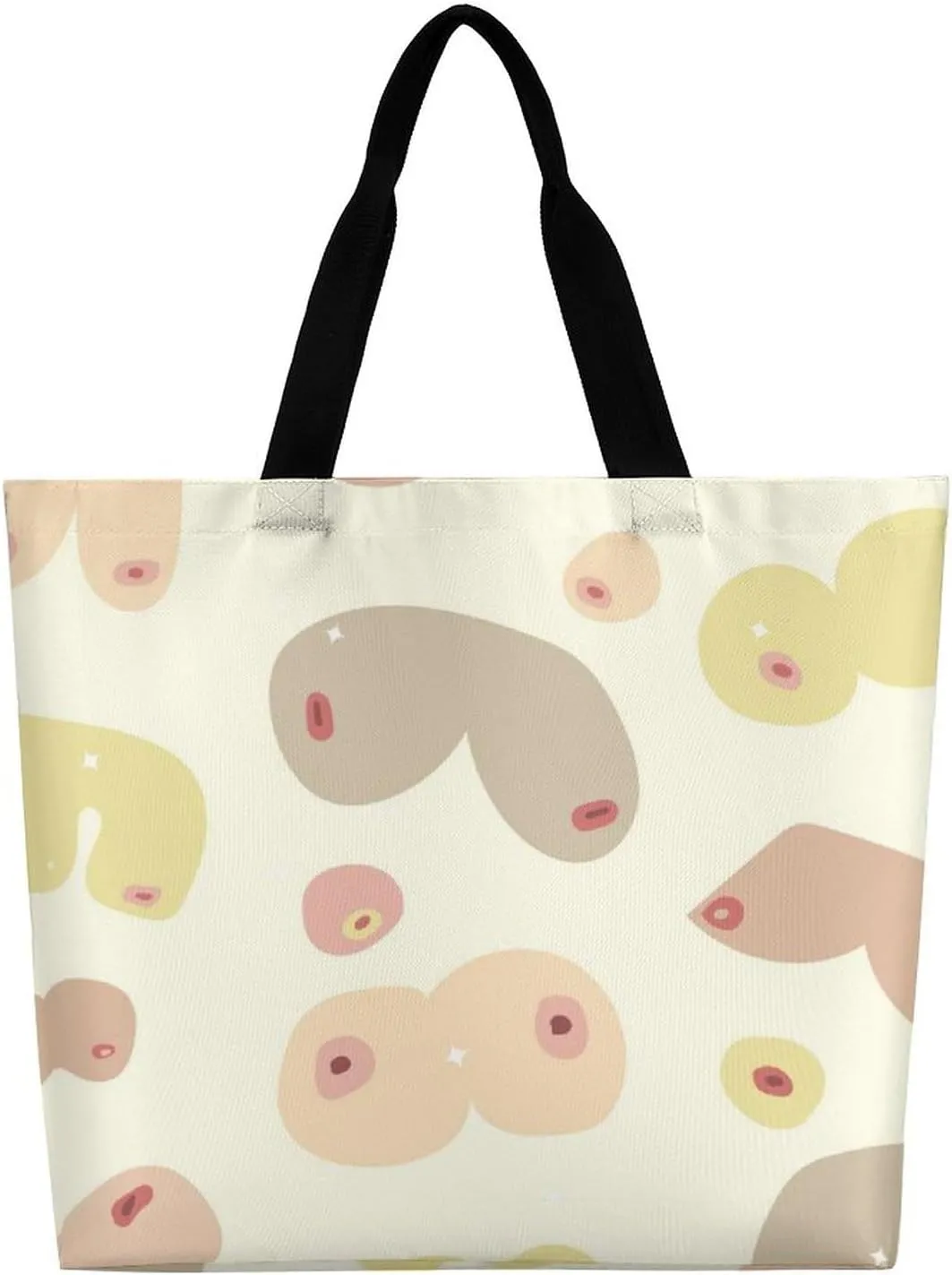 Beach Tote Bag for Women Large Summer Shoulder Bag, Lightweight Foldable Shoulder Handbags for Travel Vacation Picnic