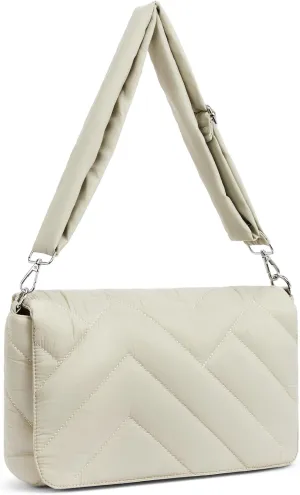 BOSTANTEN Quilted Crossbody Bags for Women Puffer Bag Designer Purse Lightweight Shoulder Handbags