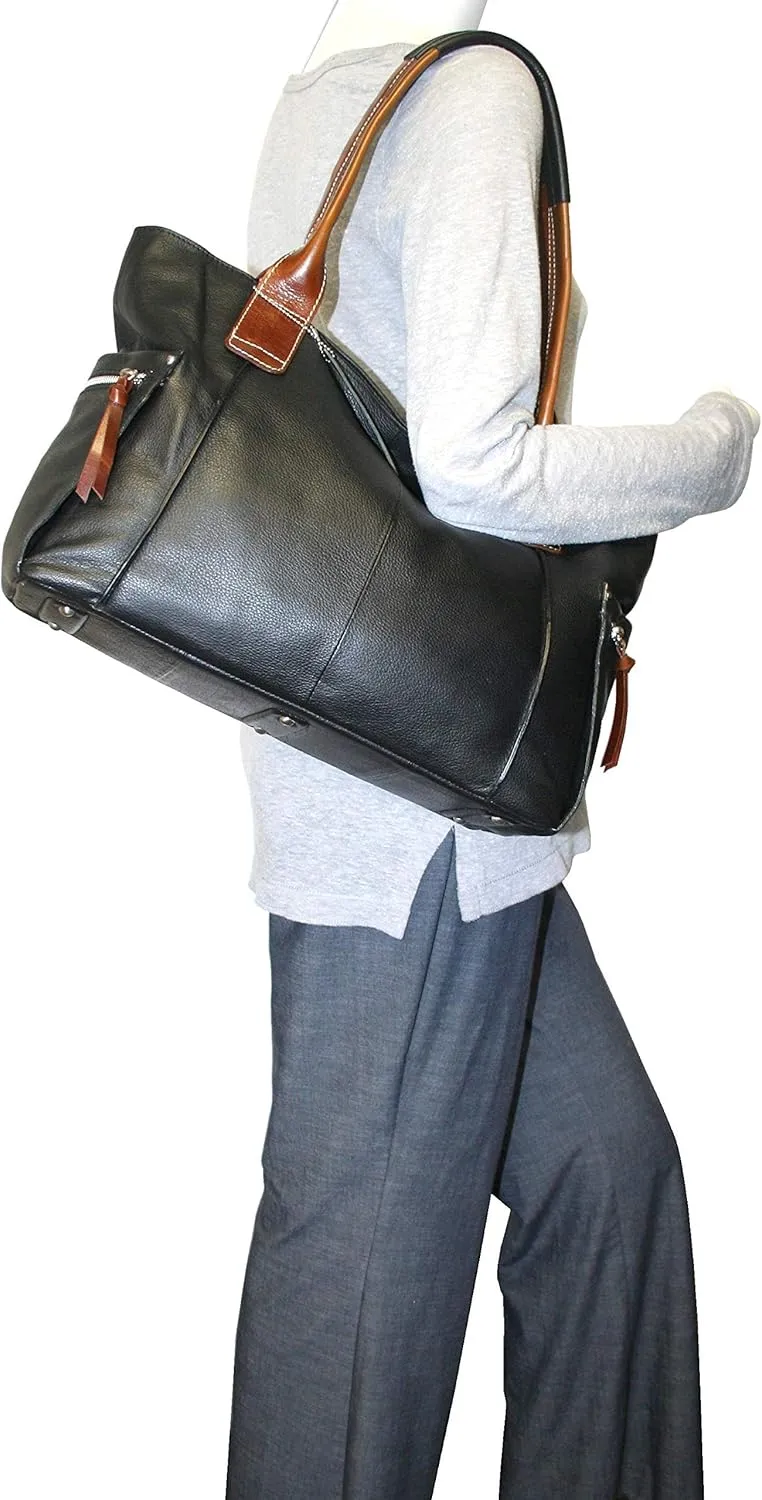 Brenna Leather Tote