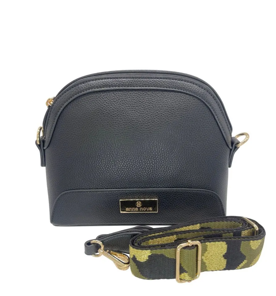 Calypso X Body Bag In Black   Brown   Pink   White