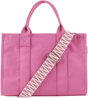 Canvas Tote Bag for Women Large Capacity Crossbody Top Handle Handbags Messenger Shoulder Purse