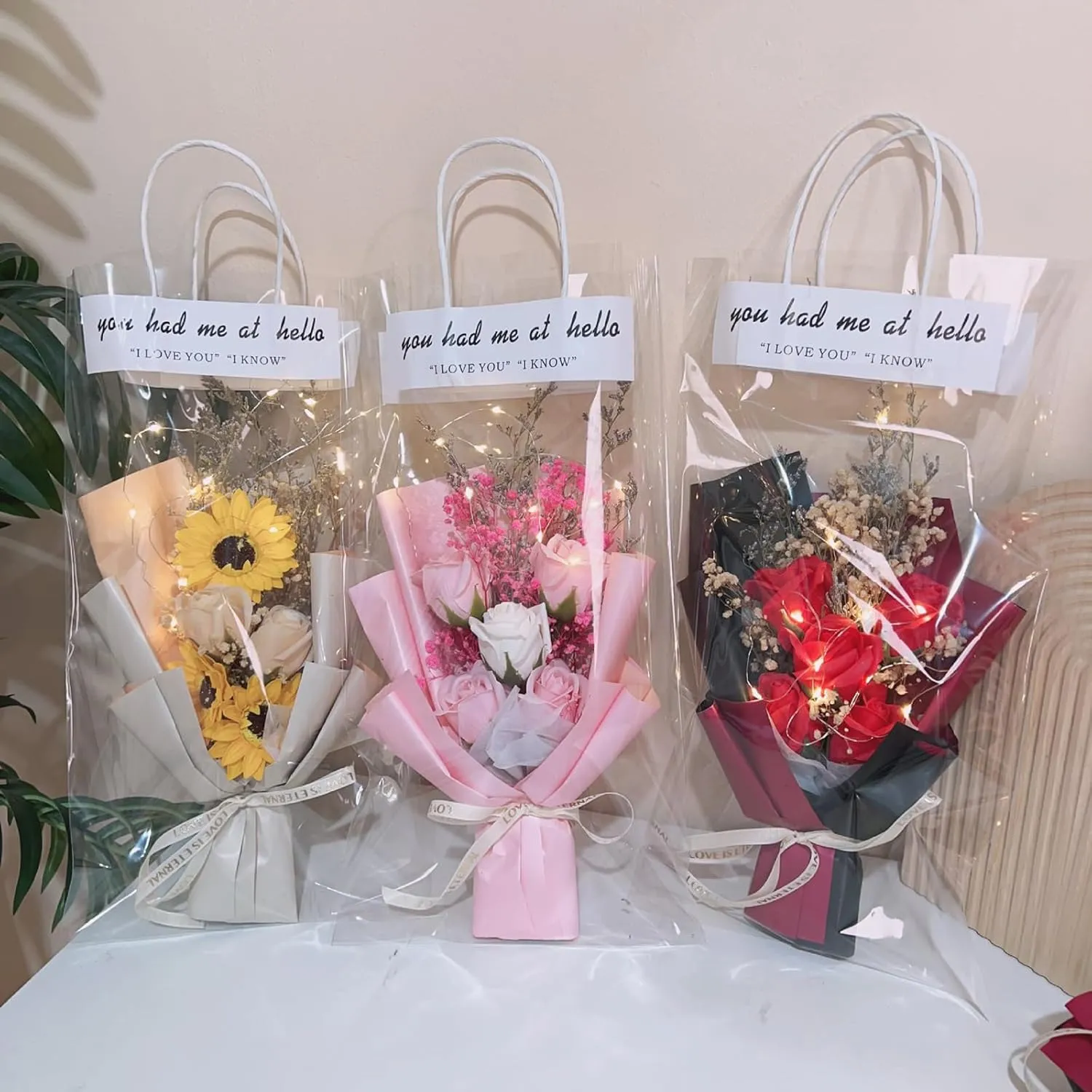 Celebrate Mother's Day with Creative Flower Gift Including Stylish Handbag, Lamp, and Rose Soap for Females