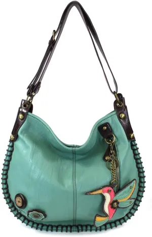 Chala Charming Hobo Bag Hummigbird - Teal