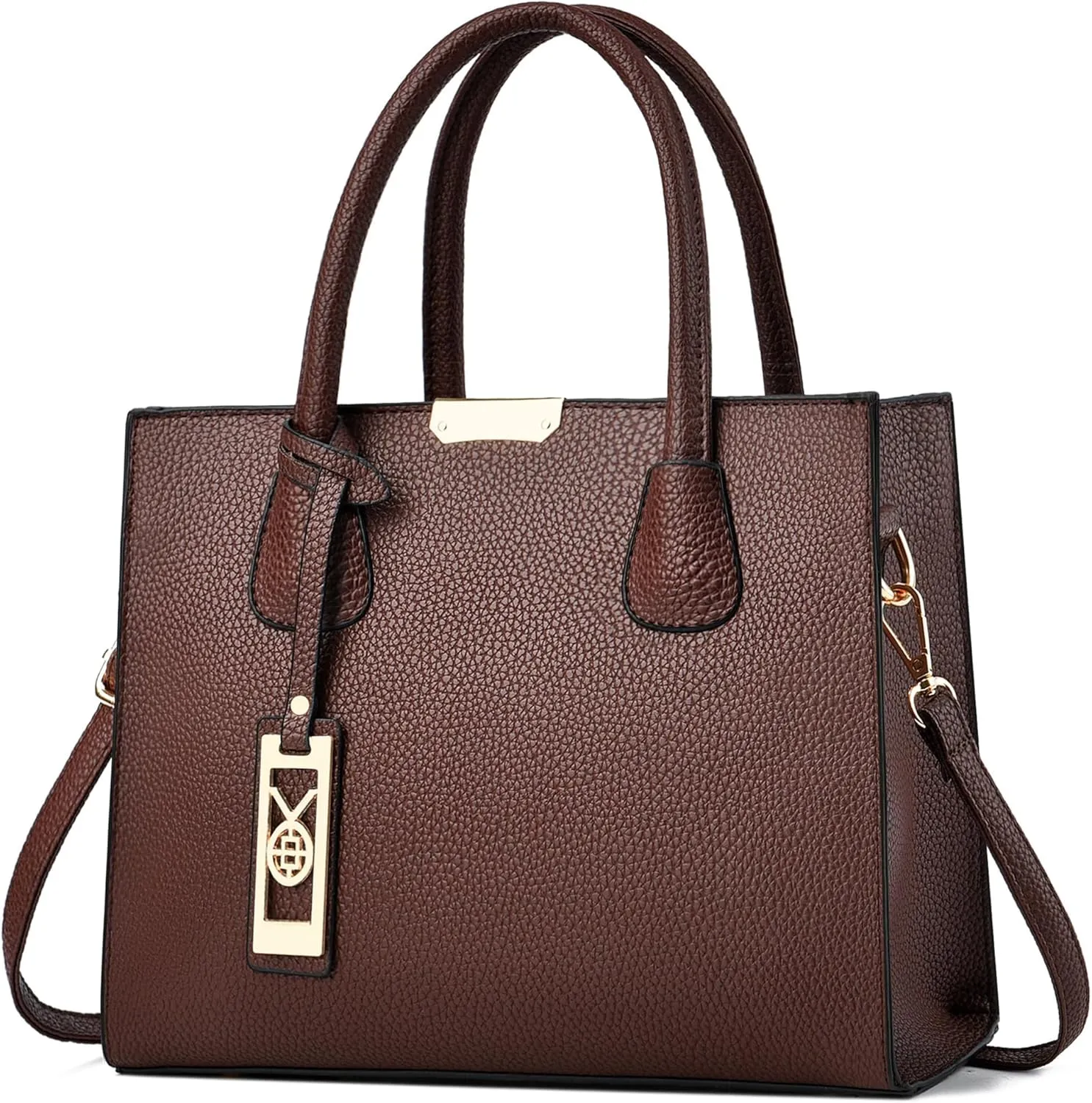 CHICAROUSAL Crossbody Purses and Handbags for Women PU Leather Tote Shoulder Bags Top Handle Satchel