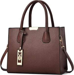 CHICAROUSAL Crossbody Purses and Handbags for Women PU Leather Tote Shoulder Bags Top Handle Satchel