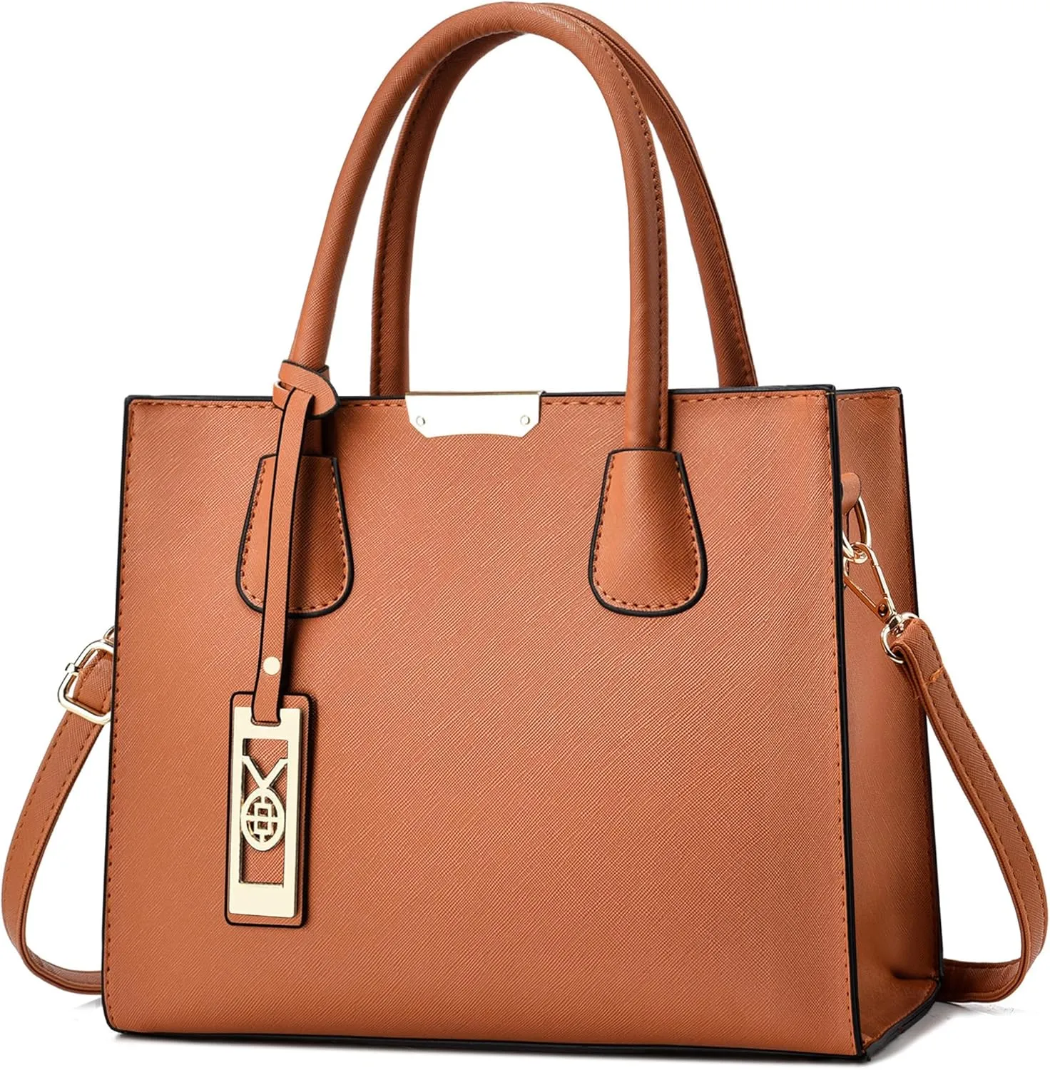 CHICAROUSAL Crossbody Purses and Handbags for Women PU Leather Tote Shoulder Bags Top Handle Satchel
