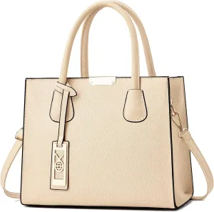 CHICAROUSAL Crossbody Purses and Handbags for Women PU Leather Tote Shoulder Bags Top Handle Satchel