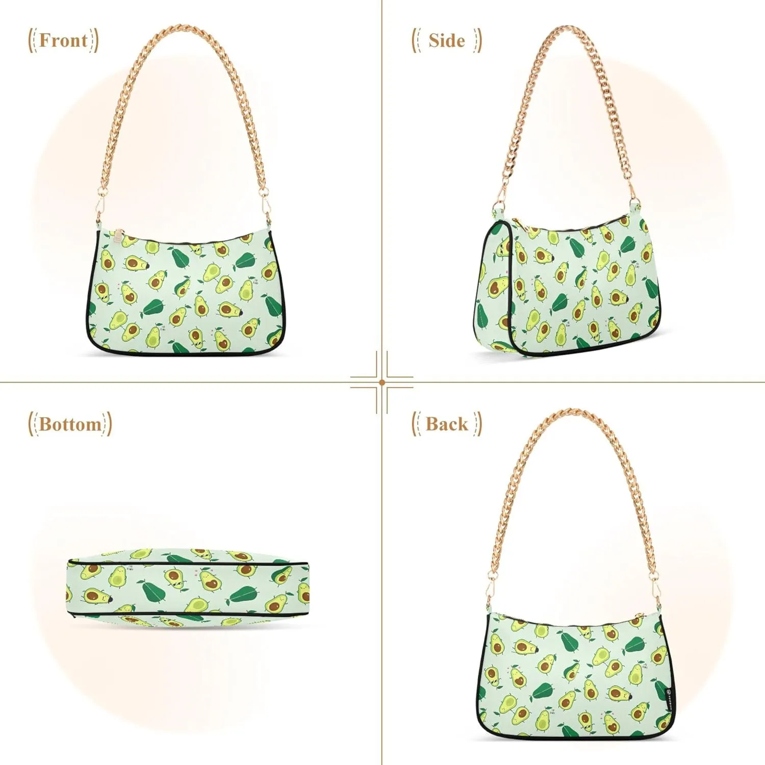 Christmas Gonme Cane Phone Purse Small Hobo Purse Women's Vintage Handbags Shoulder Handbag