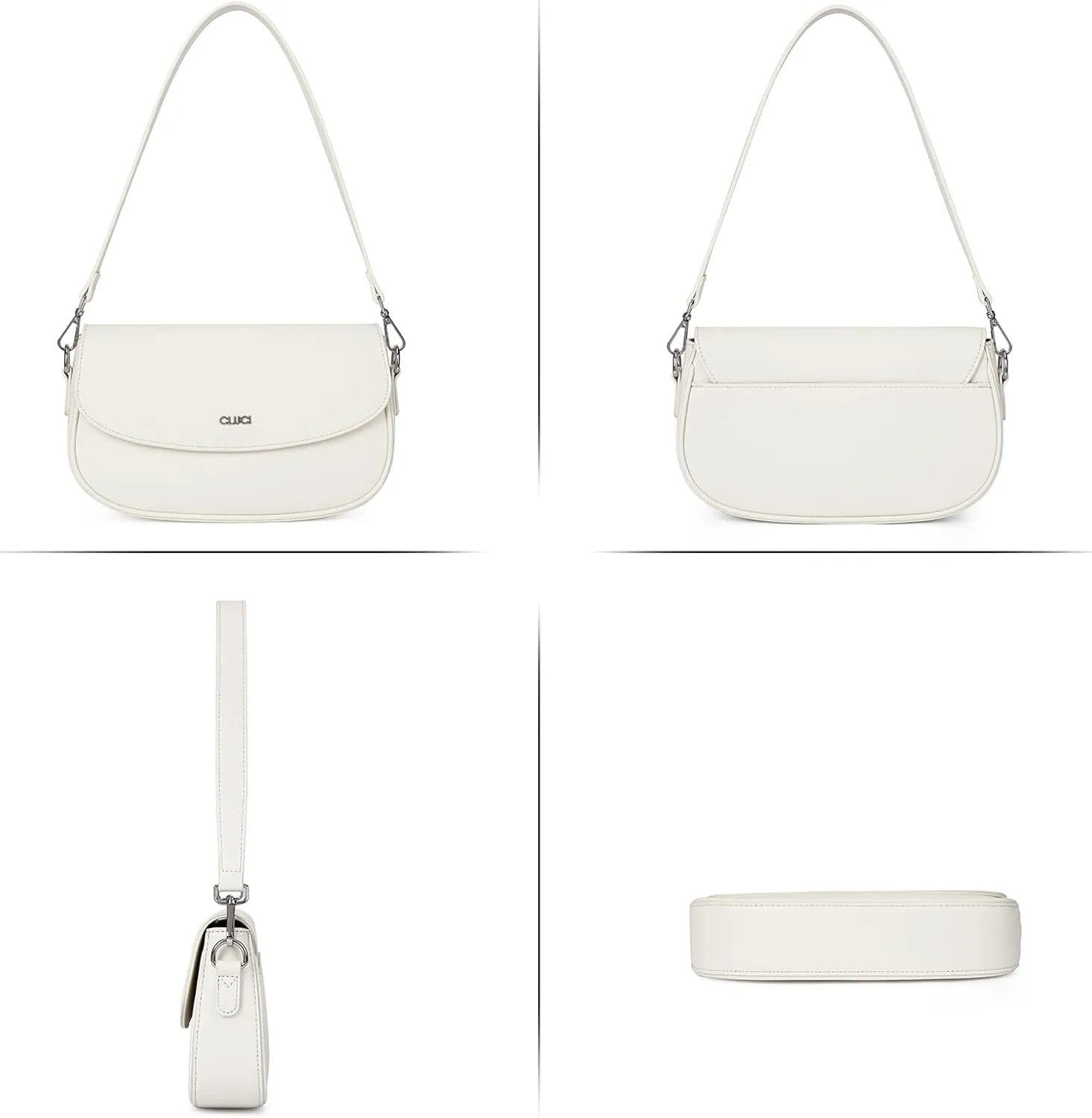 CLUCI Purses for women,Small Shoulder Bag Cute Clutch Designer tote Handbags leather crossbody bag Hobo purse