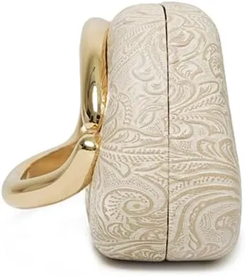 Clutch Purses for Women Evening/Wedding Chic Woven Bag Formal PU Leather Purse Designer Handbags for Party Prom