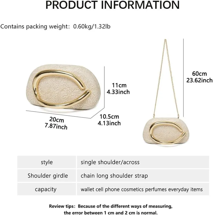 Clutch Purses for Women Evening/Wedding Chic Woven Bag Formal PU Leather Purse Designer Handbags for Party Prom