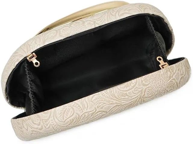 Clutch Purses for Women Evening/Wedding Chic Woven Bag Formal PU Leather Purse Designer Handbags for Party Prom