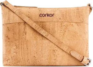 Cork Purse – Cork Handbags for Women, Vegan Crossbody Bag Cruelty Free Black Color