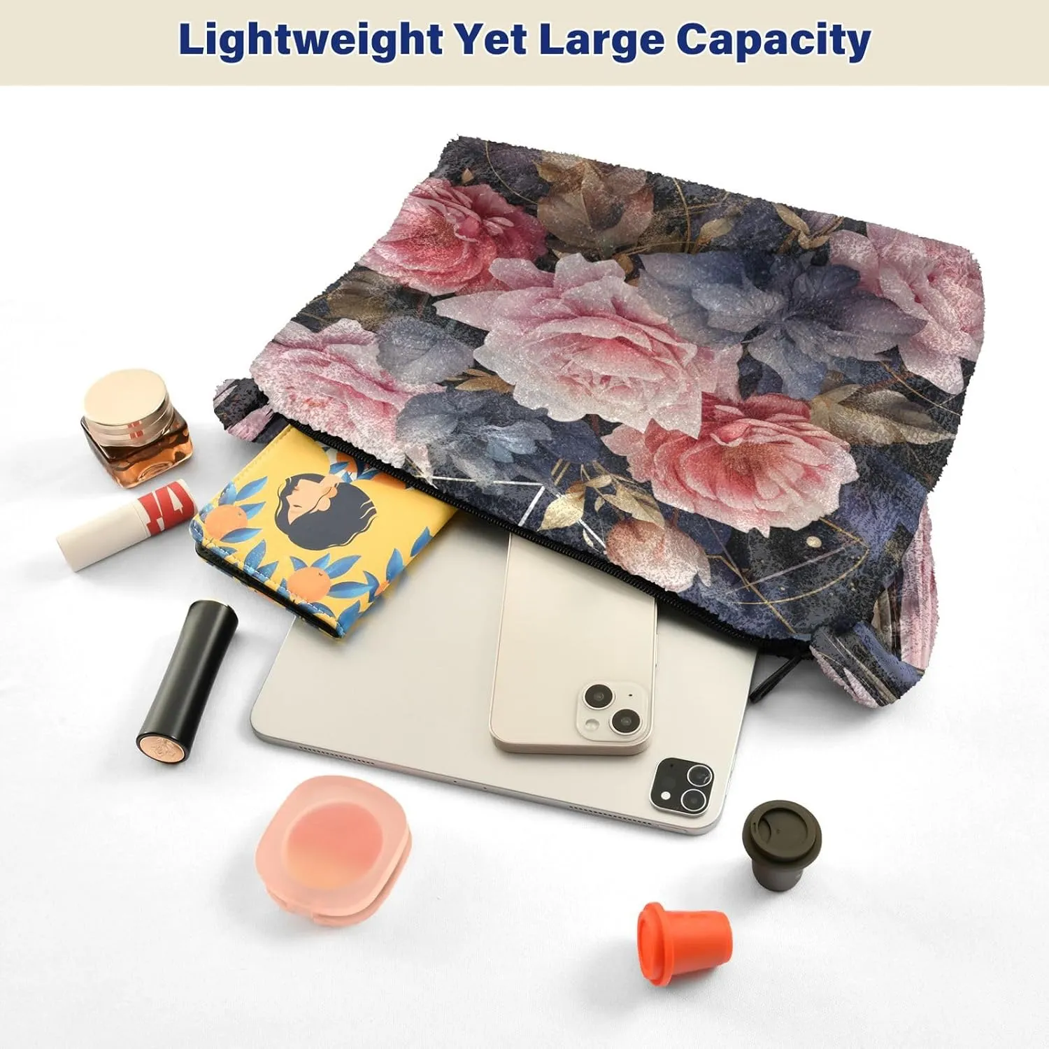 Cosmic Sky with Various Stars and Nebulas Plush Bag, Shoulder Hand Bag, Shoulder Handbags for Women
