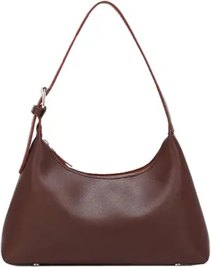 Crescent Hobo Bag for Women Small Shoulder Purse Lightweight PU Leather Tote Handbag 2025