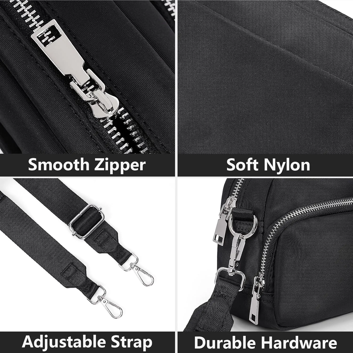 Crossbody Bag for Women, Lightweight Shoulder Bag Purse Small Travel Bag Crossbody Handbags for Travel Work