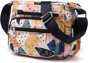 Crossbody Bags for Women, Medium Size Shoulder Handbags Satchel Purse with Multi Zipper Pockets