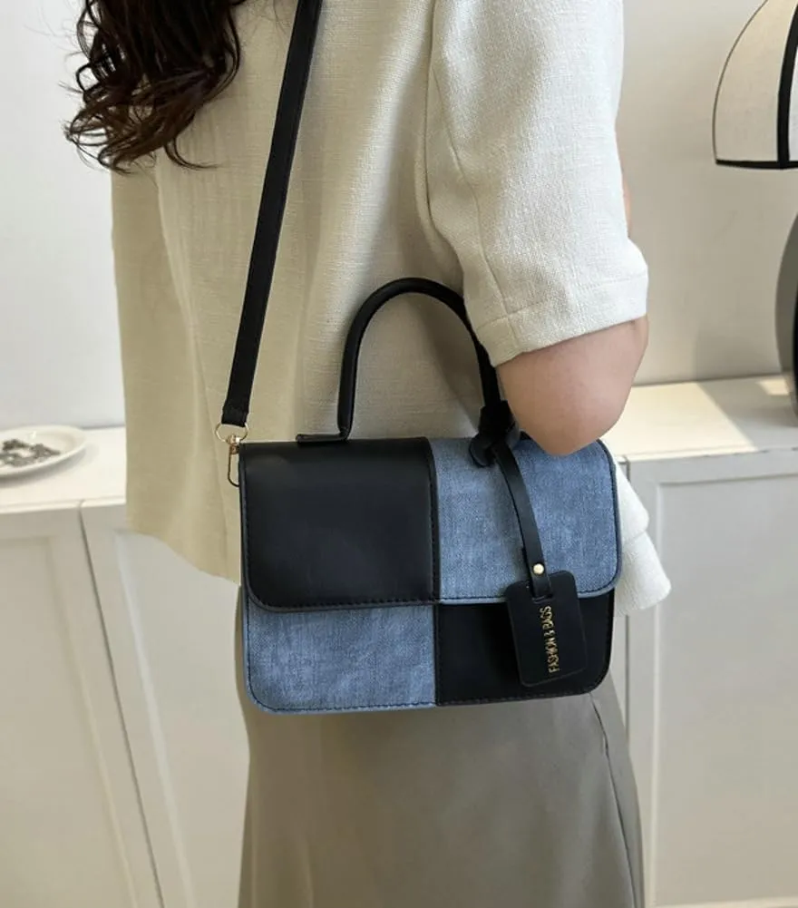 Crossbody Bags for Women PU Leather Shoulder Purses Lightweight Shoulder Bag Casual Top-handle Tote Handbags