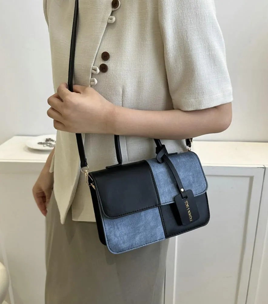 Crossbody Bags for Women PU Leather Shoulder Purses Lightweight Shoulder Bag Casual Top-handle Tote Handbags