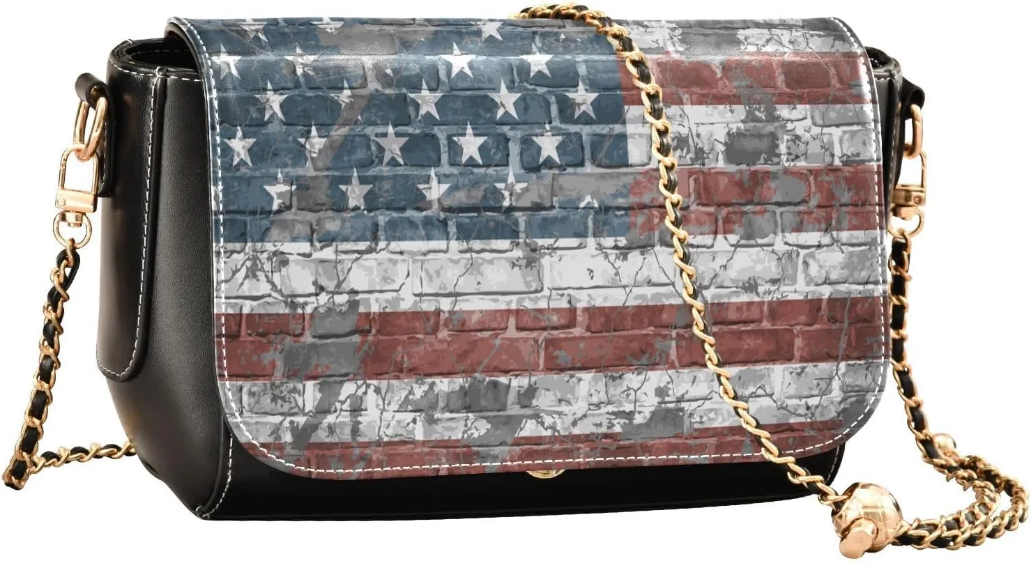 Crossbody Bags for Women Trendy Women's Black Shoulder Bag Small PU Leather Flap Cross Body Bag Handbags