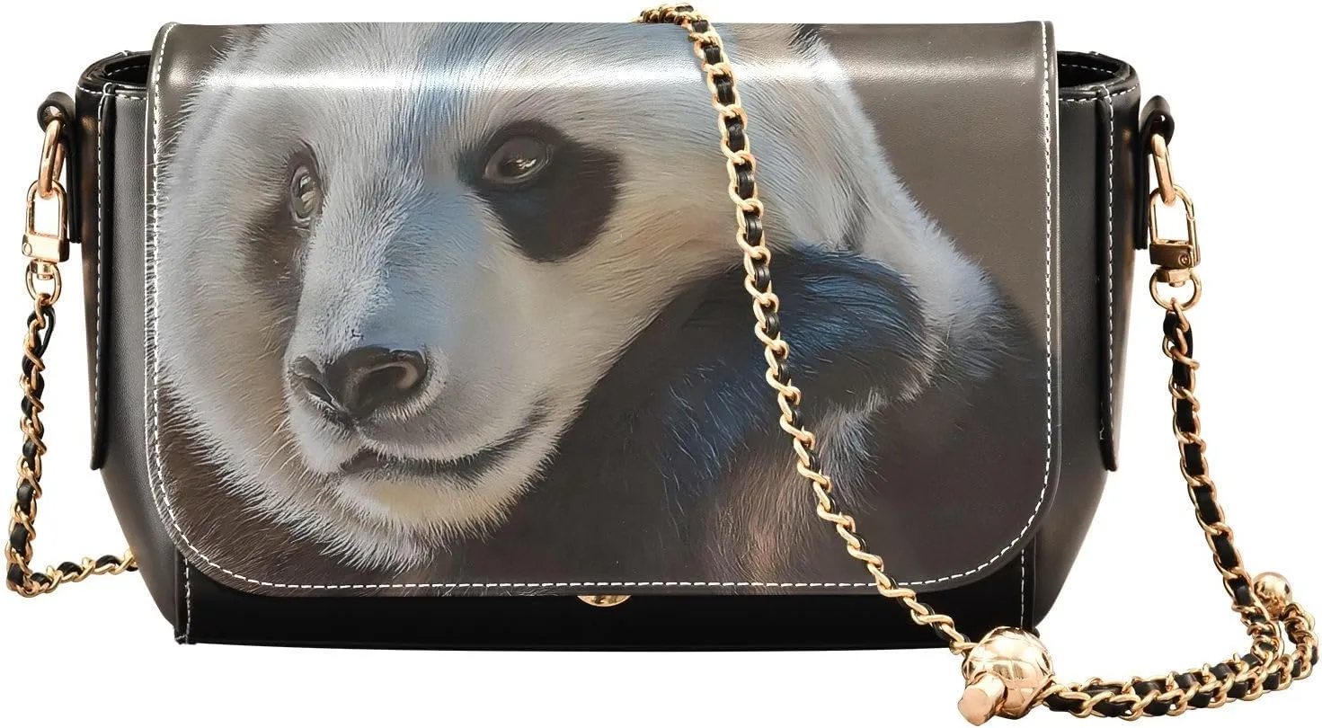 Crossbody Bags for Women Trendy Women's Black Shoulder Bag Small PU Leather Flap Cross Body Bag Handbags