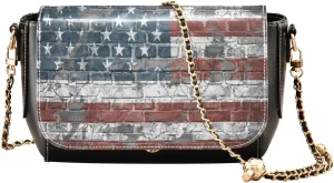 Crossbody Bags for Women Trendy Women's Black Shoulder Bag Small PU Leather Flap Cross Body Bag Handbags