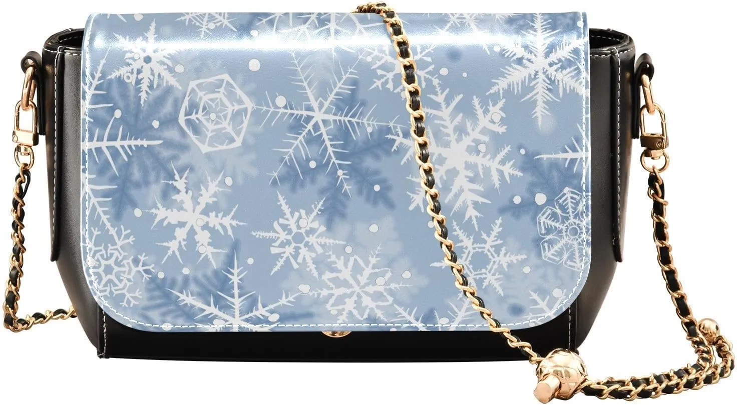 Crossbody Bags for Women Trendy Women's Black Shoulder Bag Small PU Leather Flap Cross Body Bag Handbags