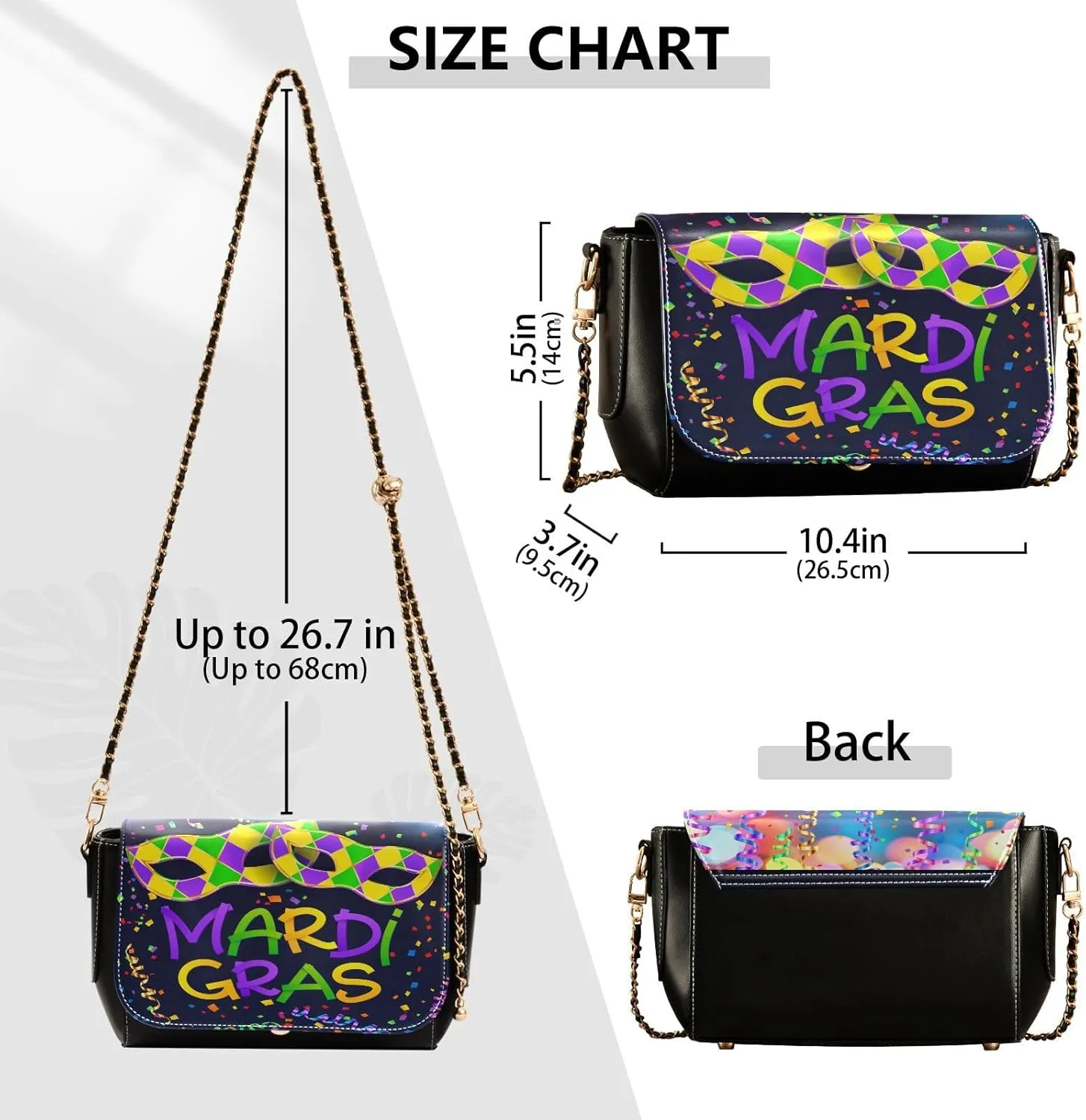 Crossbody Bags for Women Trendy Women's Black Shoulder Bag Small PU Leather Flap Cross Body Bag Handbags
