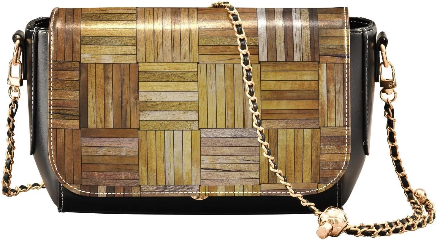 Crossbody Bags for Women Trendy Women's Black Shoulder Bag Small PU Leather Flap Cross Body Bag Handbags